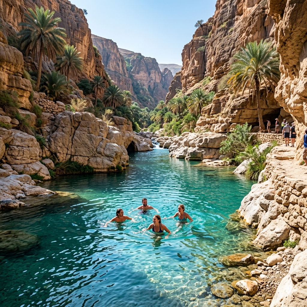 Wadi Shab & Bimmah Sinkhole Full-Day Tour